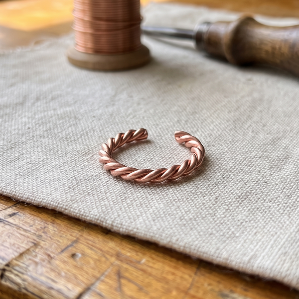 Amelia's Copper Tensor Ring