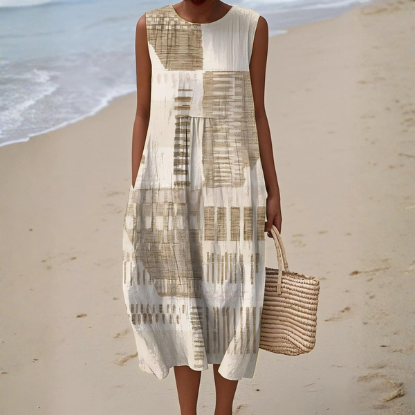 Helena™ Abstract Summer Dress