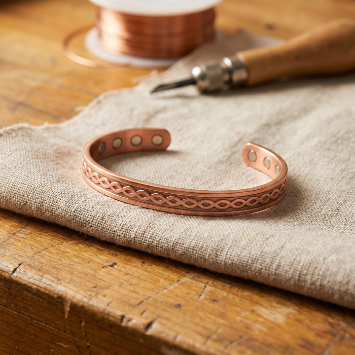 Amelia's Current Copper Bracelet